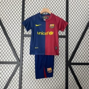 Barcelona I 08/09 Conjunto Infantil (Retrô)