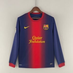Barcelona I 12/13 Masculina (Retrô) Manga Larga