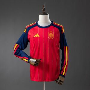 España Copa Do Mundo I 2026 Masculina (Manga Larga)