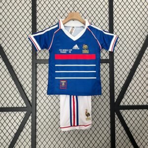 Francia Especial Final Copa Do Mundo I 1998 Conjunto Infantil (Retrô)