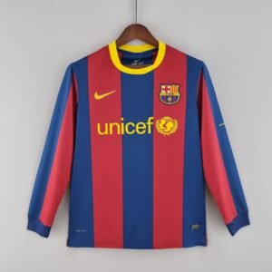 Barcelona I 10/11 Masculina (Retrô) Manga Larga