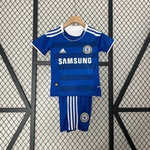 Chelsea Champhions League I 2012 Conjunto Infantil (Retrô)