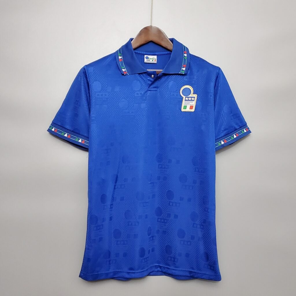 Itália Copa Do Mundo I 94 Masculina (Retrô)