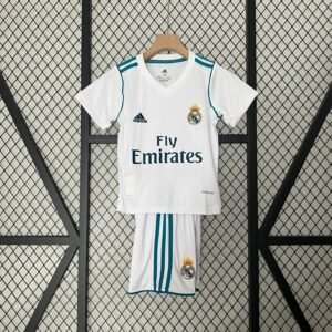 Real Madrid I 17/18 Conjunto Infantil (Retrô)
