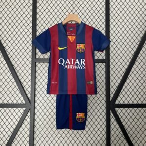 Barcelona I 14/15 Conjunto Infantil (Retrô)