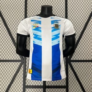 Argentina I Edição Especial Adidas Retrô + Dragon Ball 20024 Masculina (Versão Jogador)