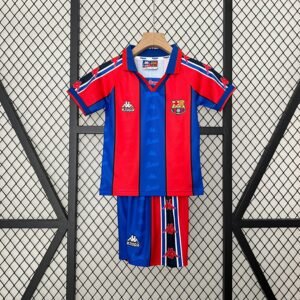 Barcelona I 95/97 Conjunto Infantil (Retrô)