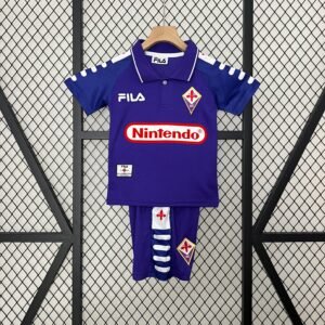 Fiorentina I 1998 Conjunto Infantil (Retrô)