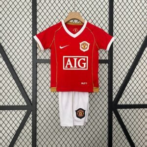 Manchester United I 06/07 Conjunto Infantil (Retrô)