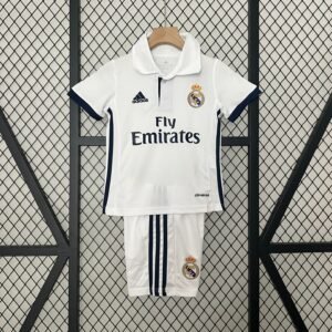 Real Madrid I 16/17 Conjunto Infantil (Retrô)