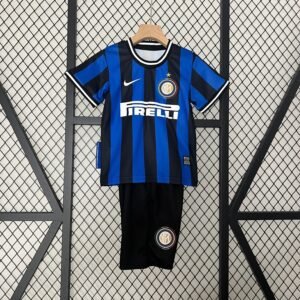 Inter De Milan I 09/10 Conjunto Infantil (Retrô)