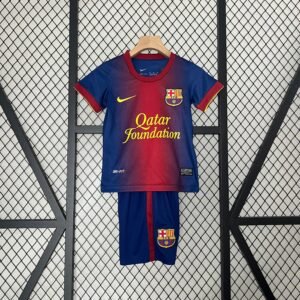 Barcelona I 12/13 Conjunto Infantil (Retrô)