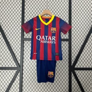 Barcelona I 13/14 Conjunto Infantil (Retrô)