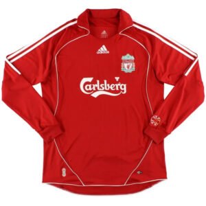 Liverpool I 07/08 Masculina (Retrô) Manga Larga