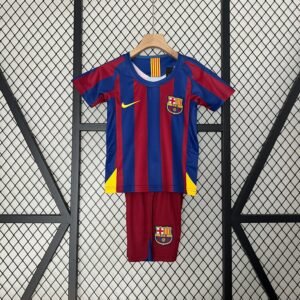 Barcelona I 05/06 Conjunto Infantil (Retrô)